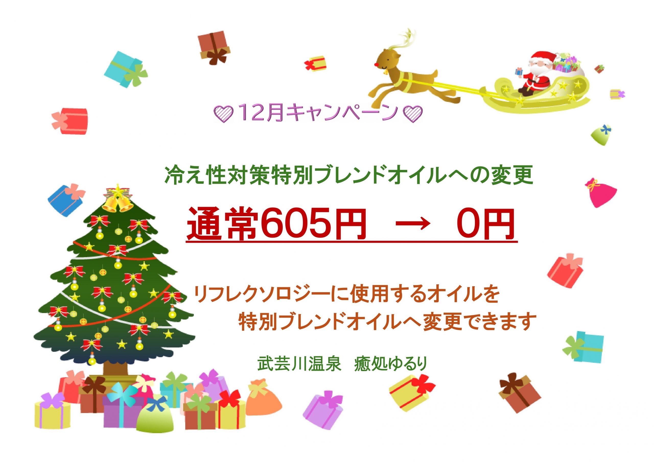 12月のキャンペーン情報